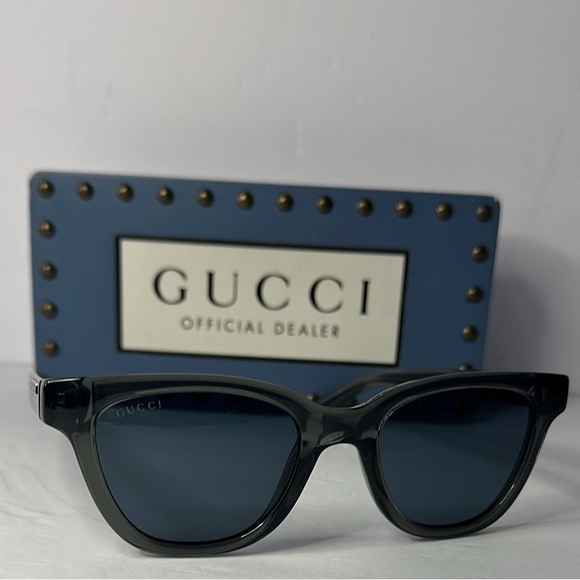 💯 - New Authentic Gucci GG1116S 003 51 Men's Sunglasses - Picture 4 of 13